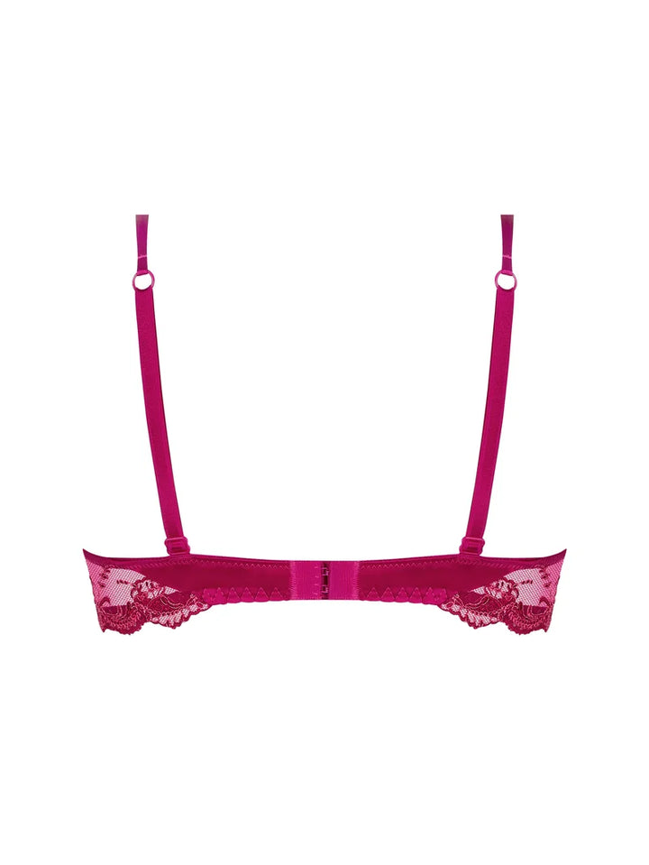 Lise Charmel - Splendeur Soie Half Cup Bra Splendeur Carmin