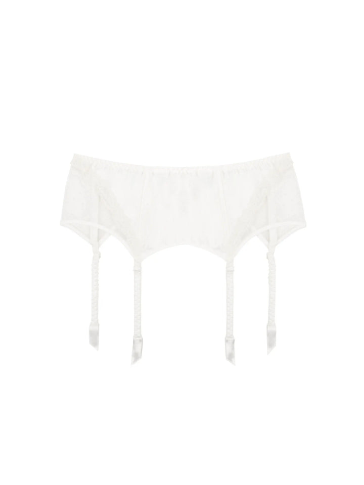 Lise Charmel - Splendeur Soie Covering Suspender Belt Ecru Nacre