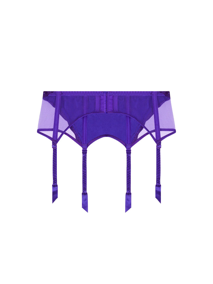 Lise Charmel - Splendeur Soie Suspender Belt Ocean Bleu