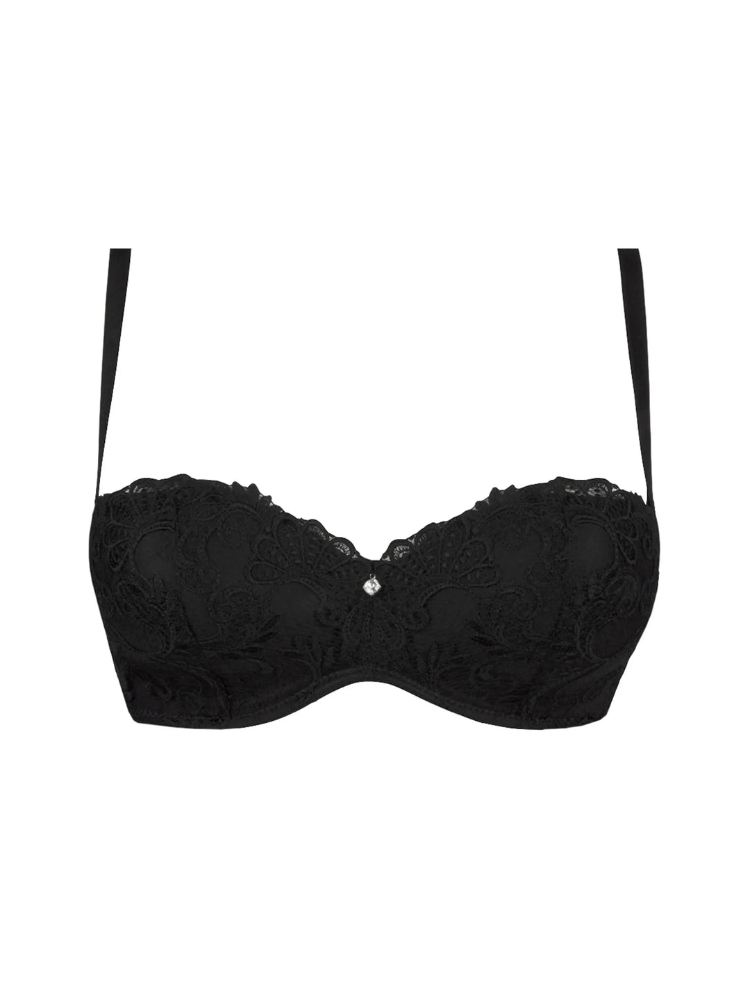 Lise Charmel - Dressing Floral Strapless Bra Noir