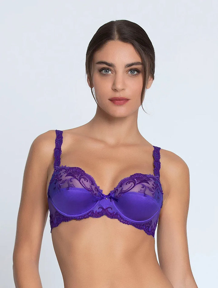 Lise Charmel - Splendeur Soie Full Cup Bra Ocean Bleu