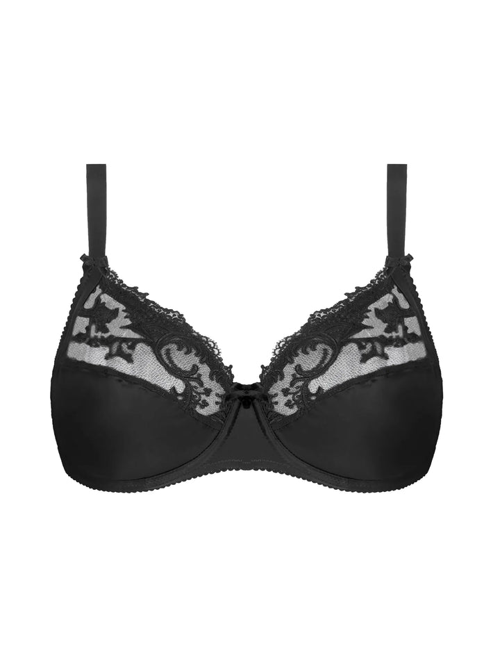 Lise Charmel - Splendeur Soie 3 Parts Full Cup Bra Noir
