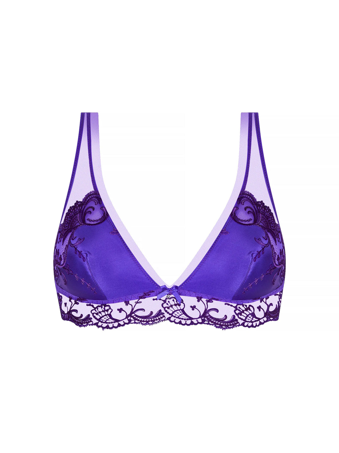 Lise Charmel - Splendeur Soie Non-Wired Triangle Ocean Bleu