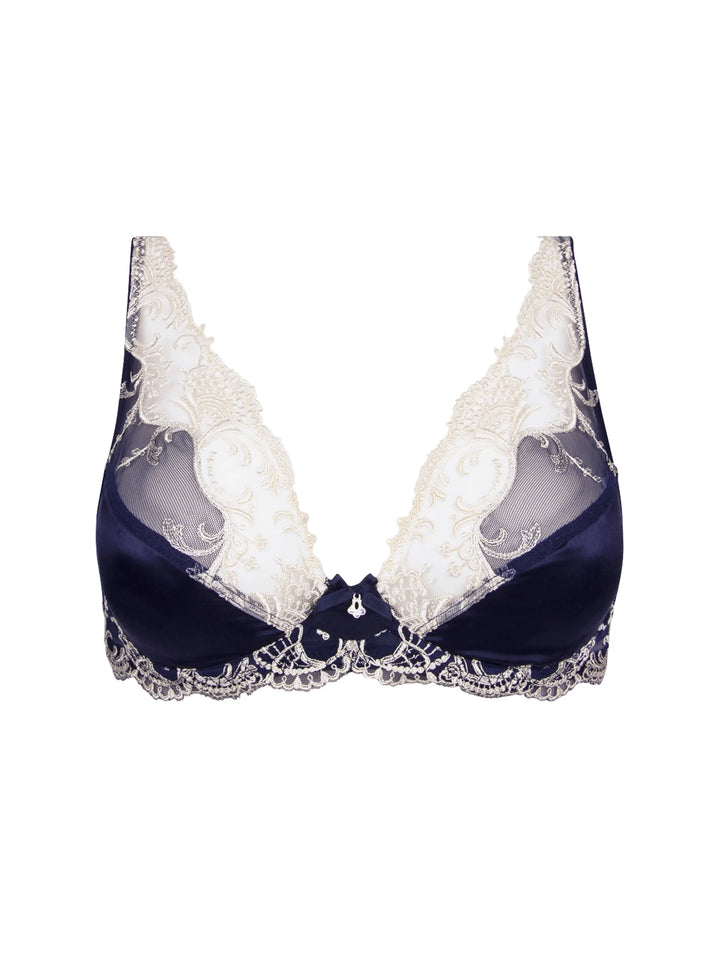Lise Charmel - Splendeur Soie Glam Push-Up Bra Marine