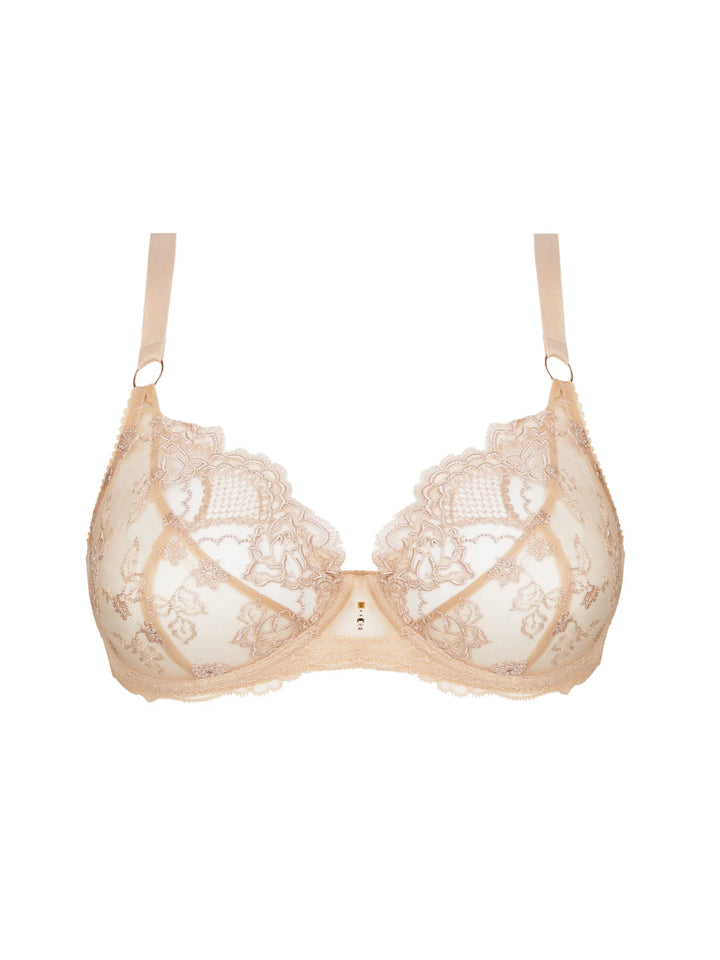 Lise Charmel - Sublime En Dentelle 3/4 Cup Balconette Bra Nude