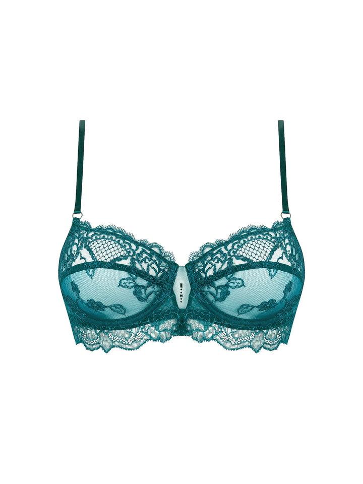 Lise Charmel - Sublime En Dentelle Half Cup Bra Vert Princesse