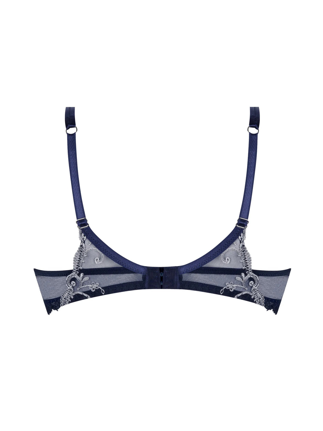 Lise Charmel - Deesse En Glam Half Cup Bra Marine Argent