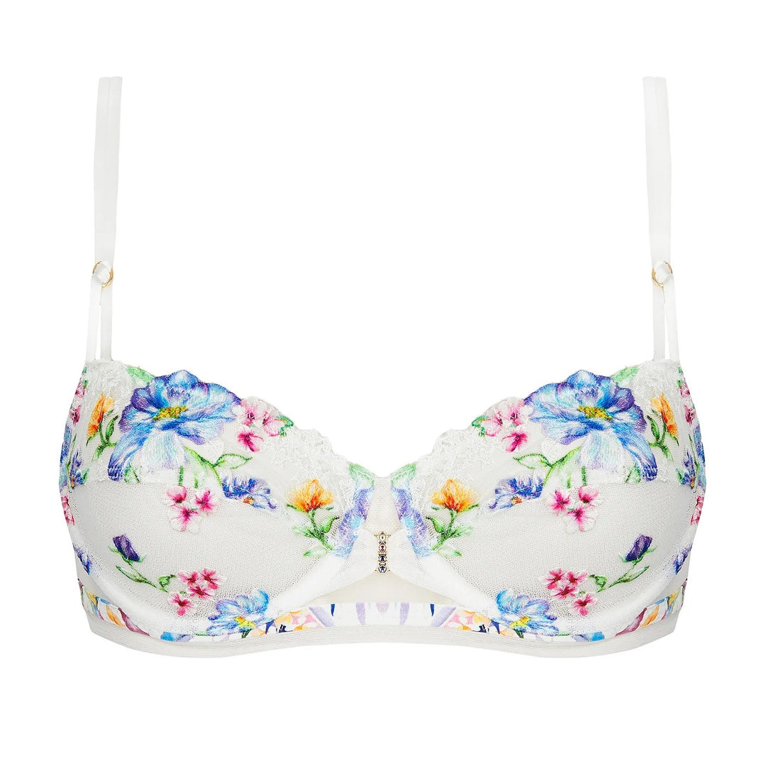 Lise Charmel - Baisers Legers Half Cup Bra Bleus Legers