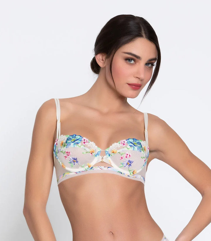 Lise Charmel - Baisers Legers Half Cup Bra Bleus Legers