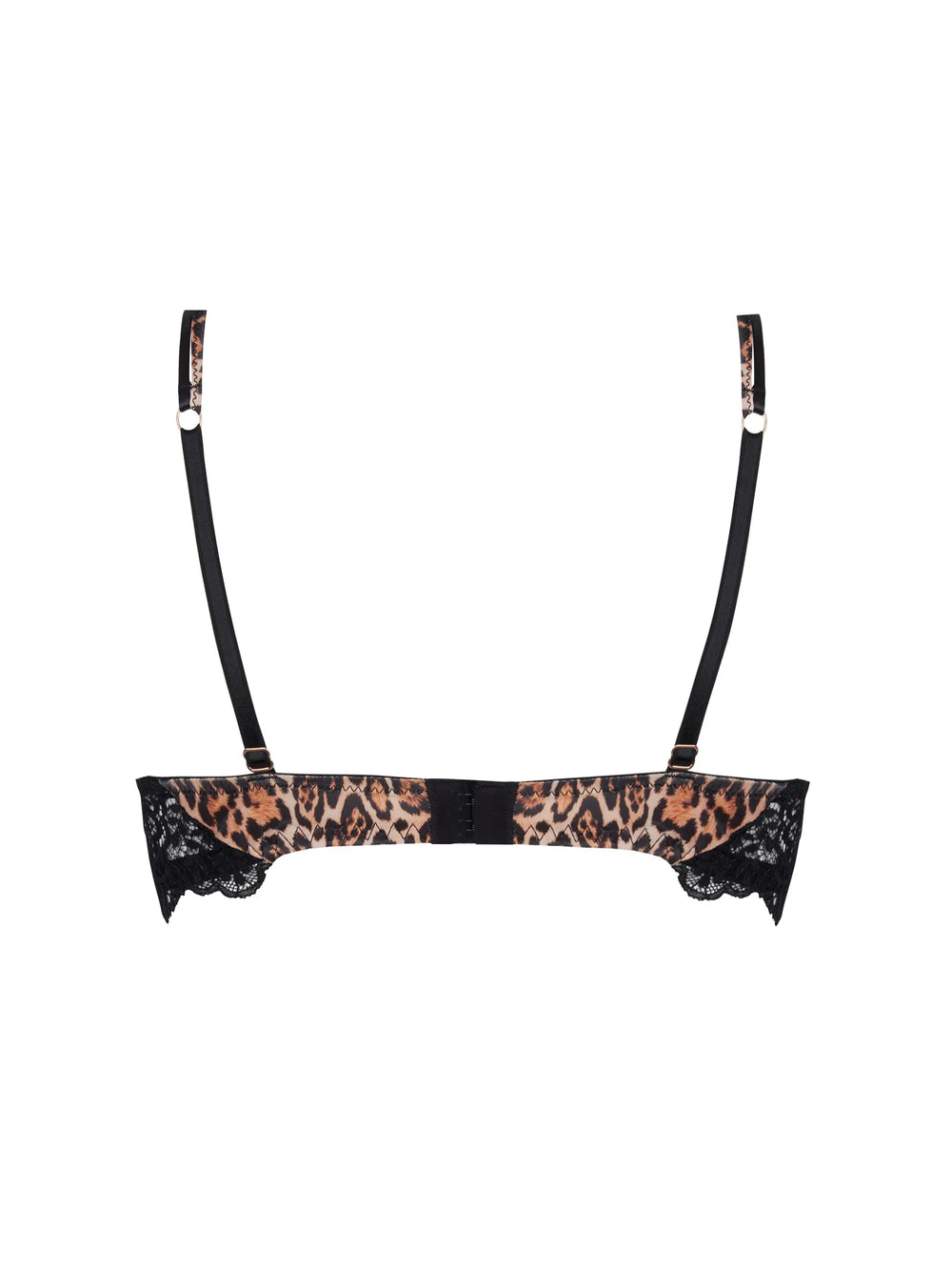 Lise Charmel - Fauve Amour Half Cup Plunge Bra Ambre Panthere