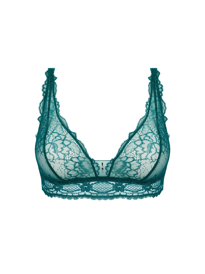 Lise Charmel - Sublime En Dentelle Non-Wired Triangle Bra Vert Princesse