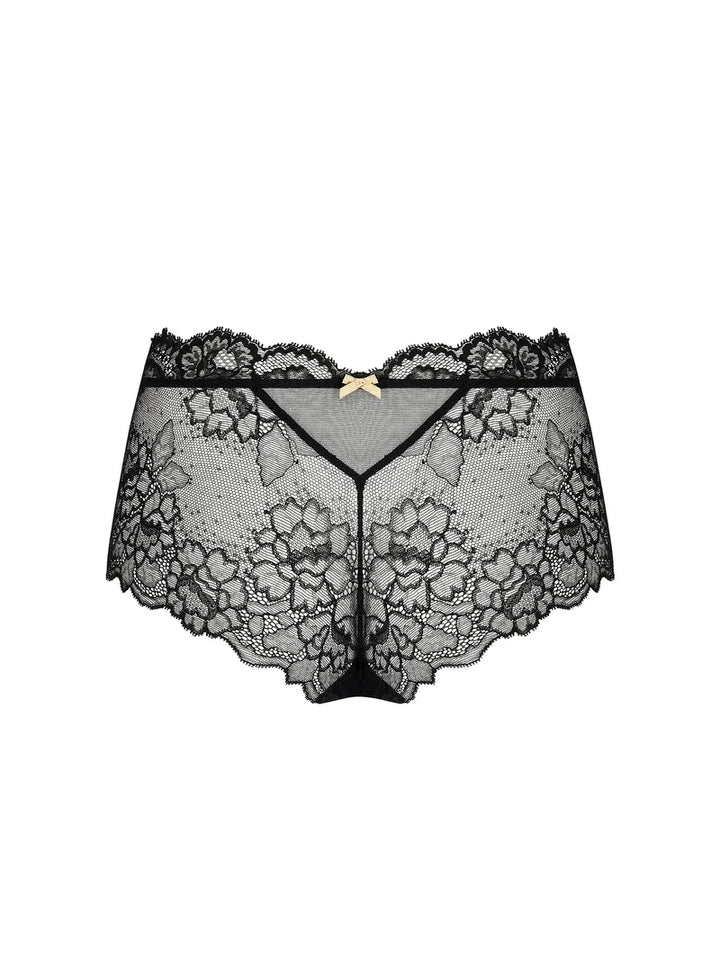Lise Charmel - Sublime En Or Boyshort Noir Eclat