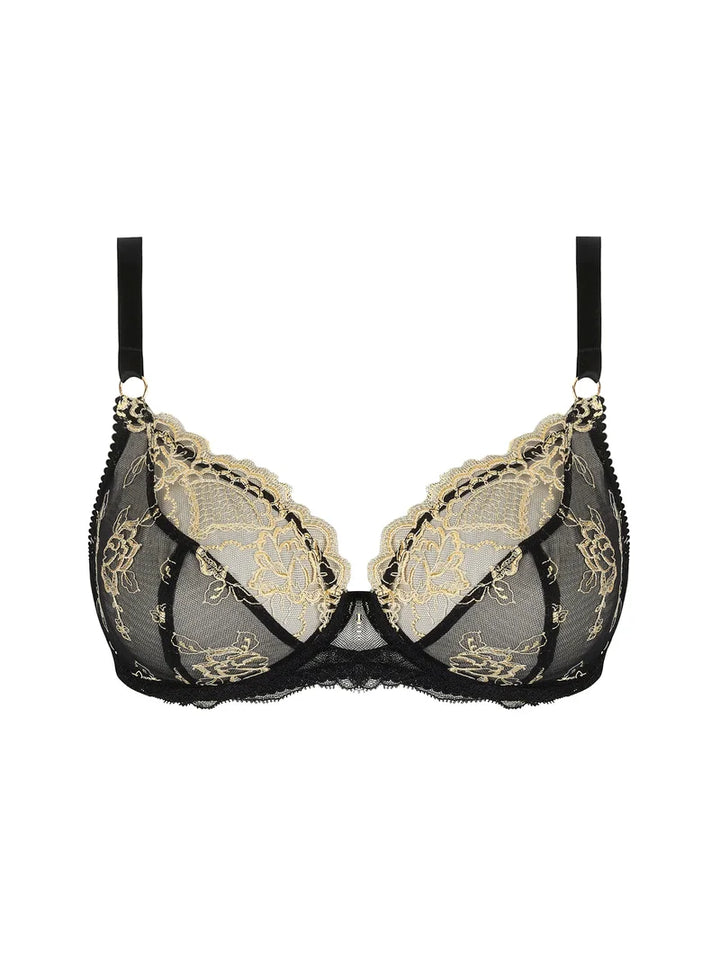Lise Charmel - Sublime En Or 3/4 Cup Balconette Noir Eclat