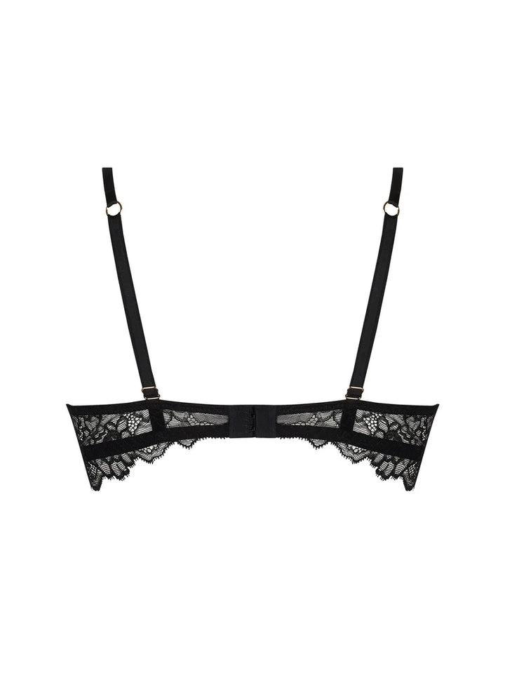 Lise Charmel - Sublime En Or Half Cup Bra Noir Eclat