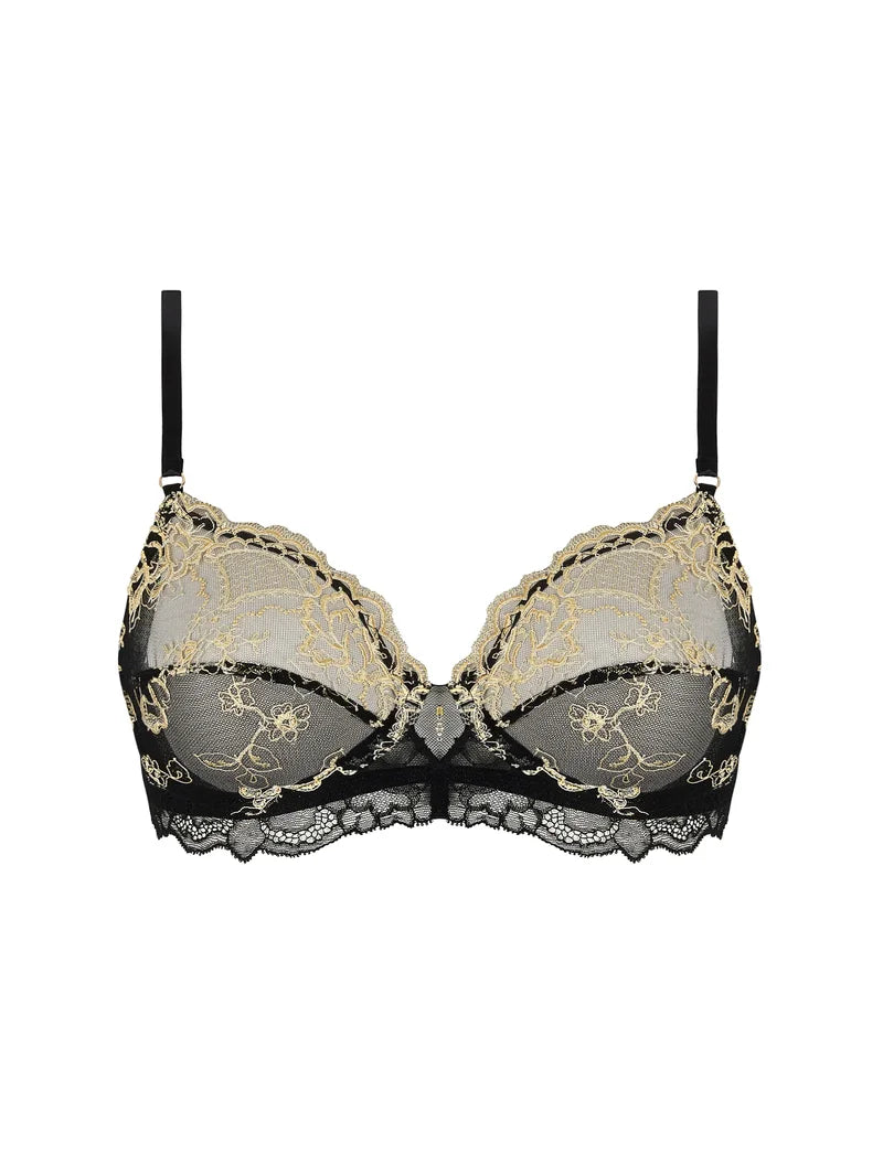 Lise Charmel - Sublime En Or Full Cup Bra Noir Eclat