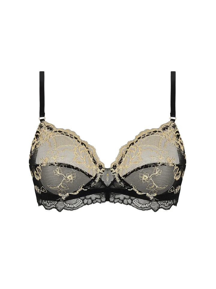 Lise Charmel - Sublime En Or Full Cup Bra Noir Eclat
