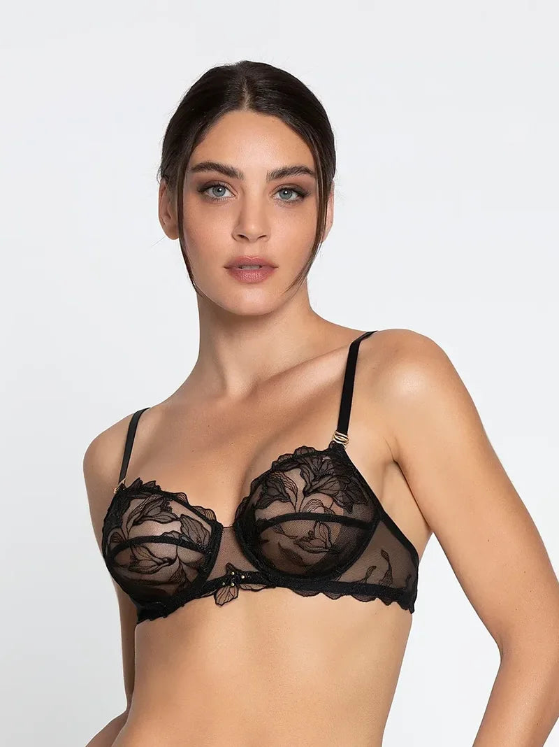 Lise Charmel Desire Purple Full Cup Plunge Bra