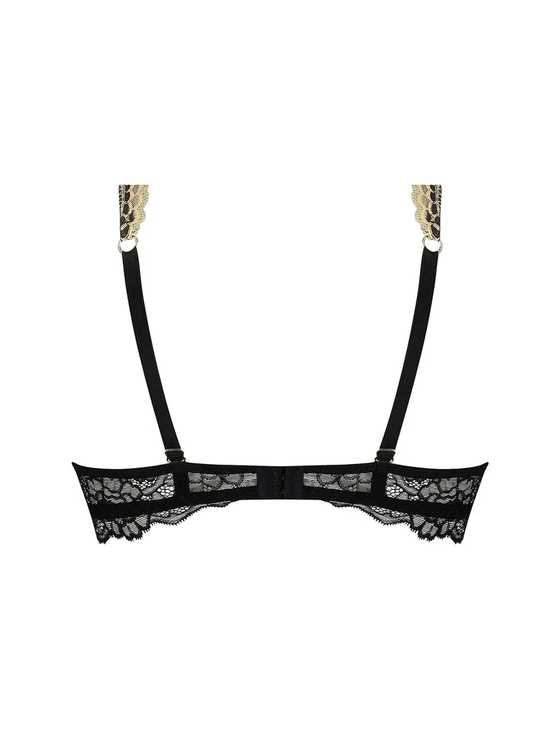 Lise Charmel - Sublime En Or Glam Push-Up Bra Noir Eclat