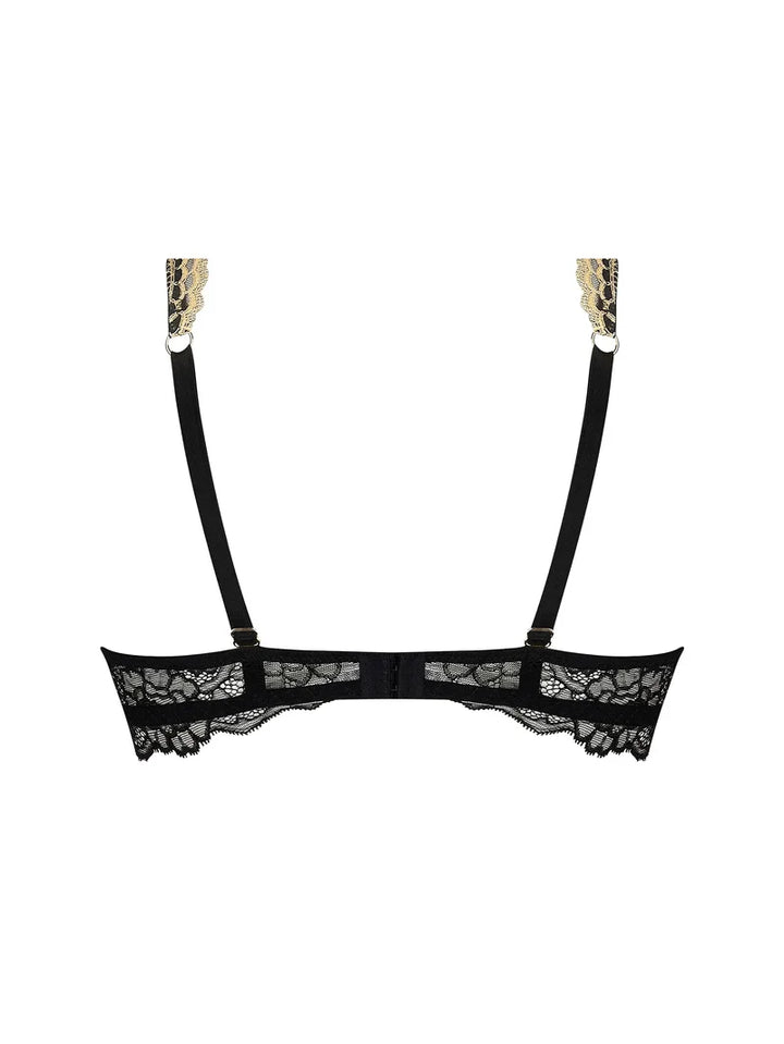 Lise Charmel - Sublime En Or Glam Push-Up Bra Noir Eclat