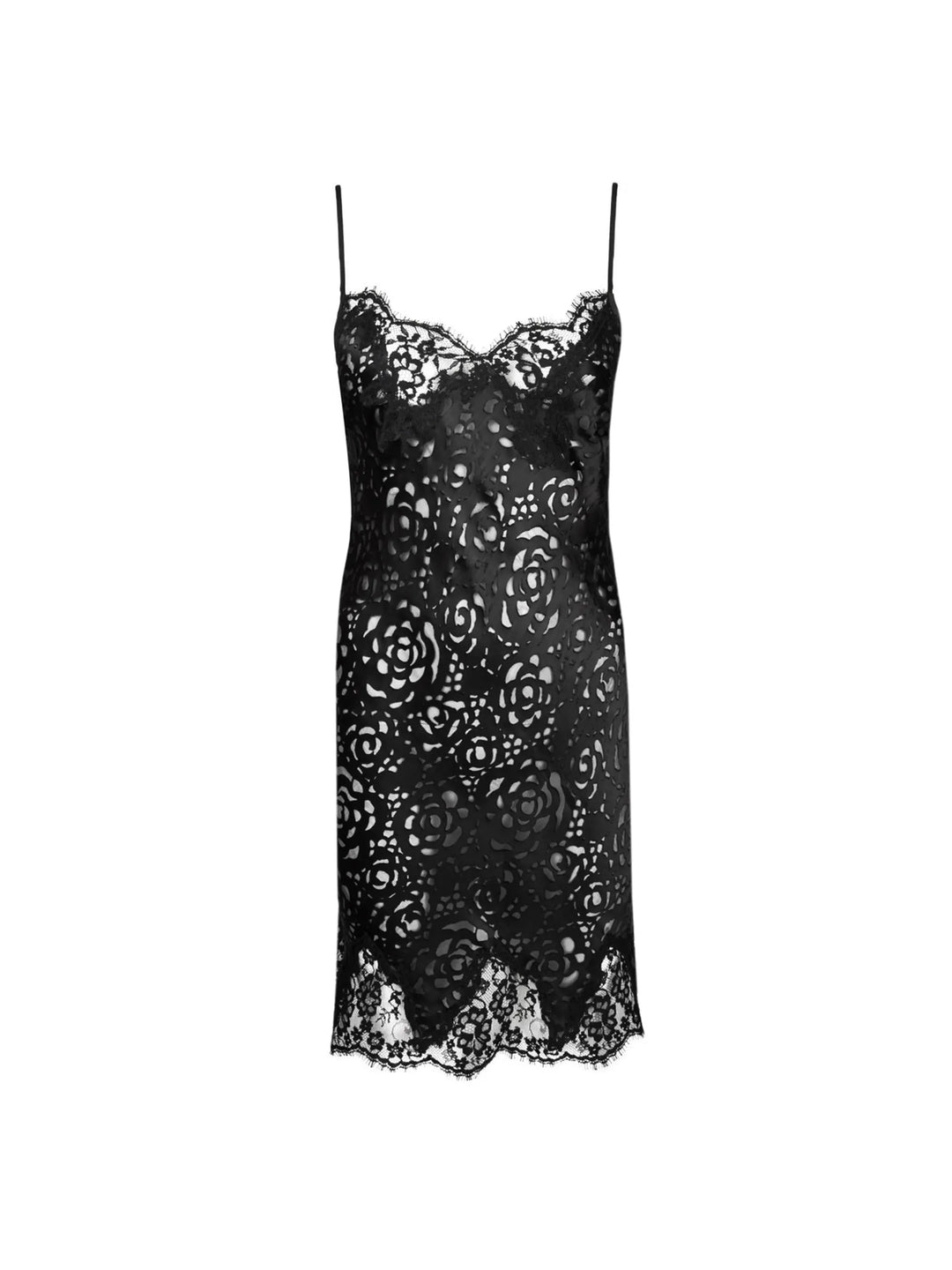 Lise Charmel - Dressing Floral Nighty Noir