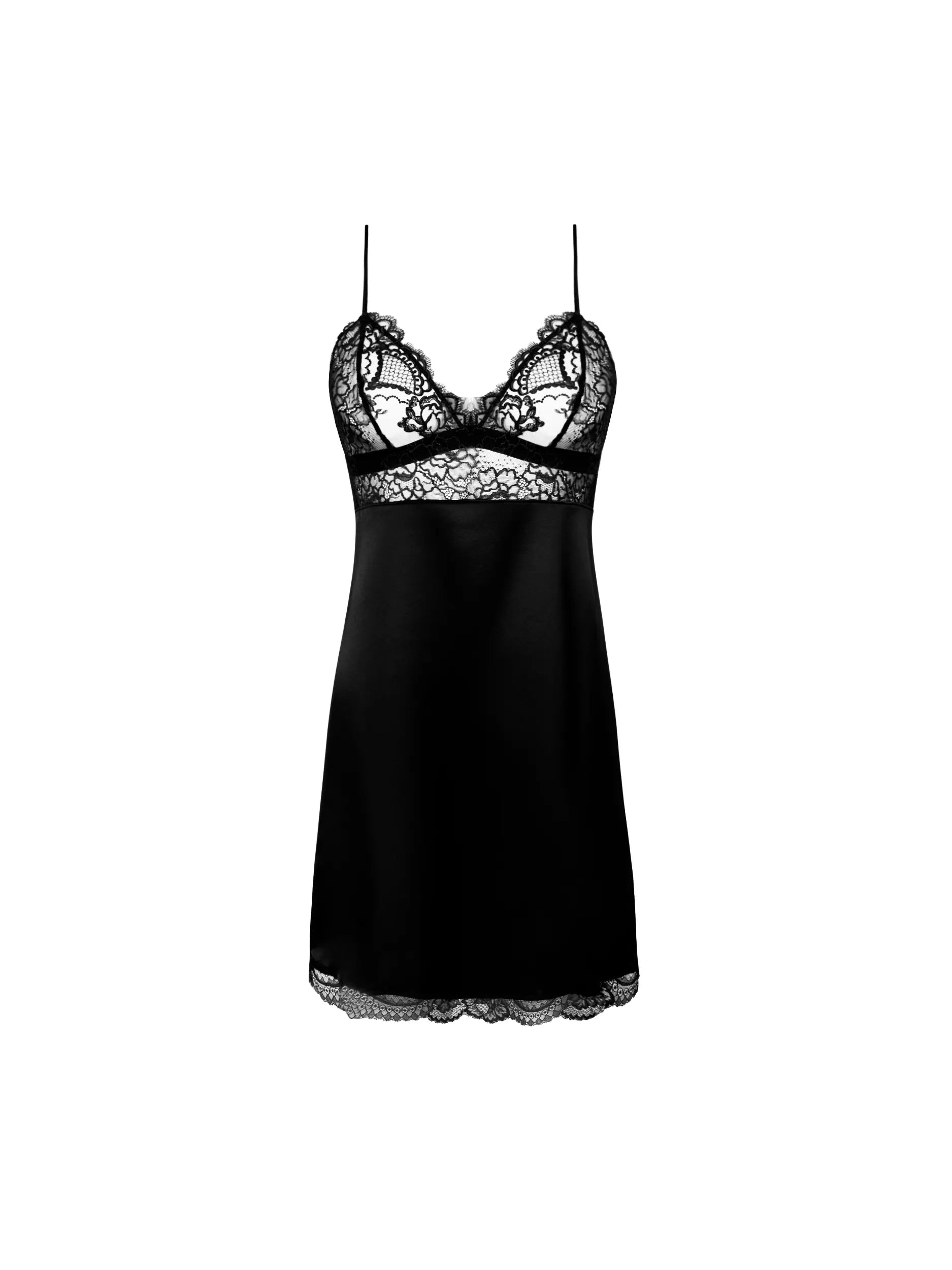 Antigel by Lise Charmel - Dentelle Rebelle Nighty Vert Mousse main image 1