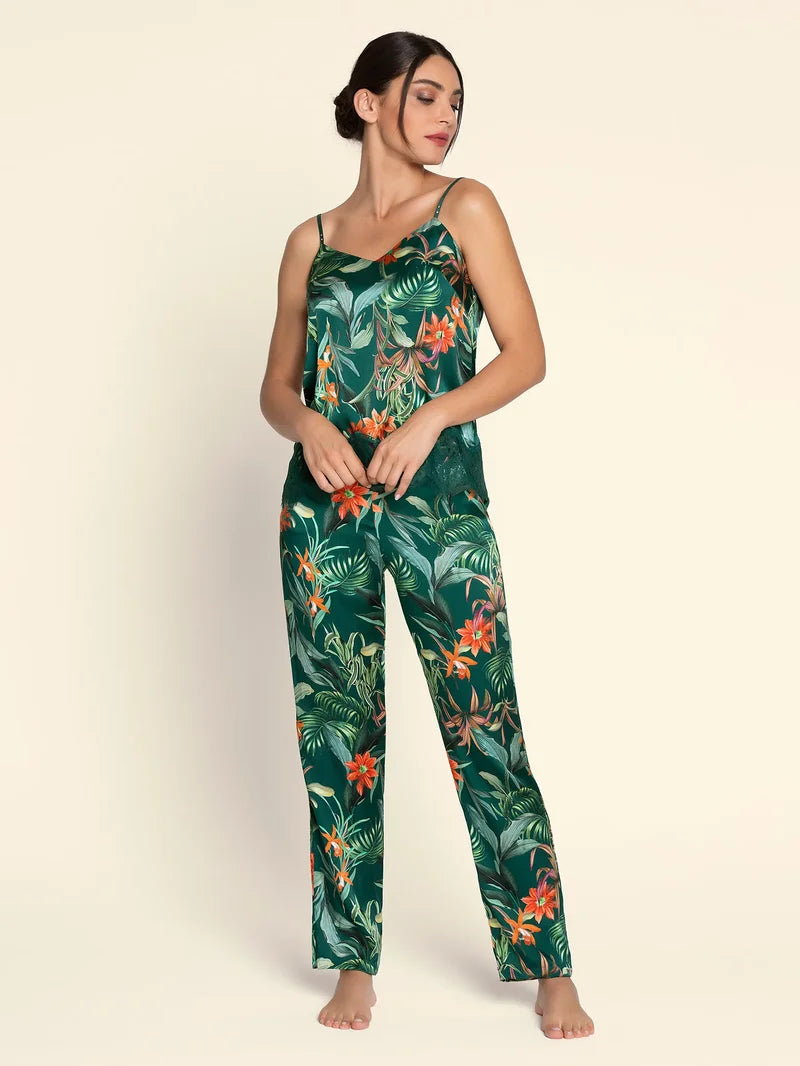 Lise Charmel - Tropique En Fleurs Trousers Nature Tropic