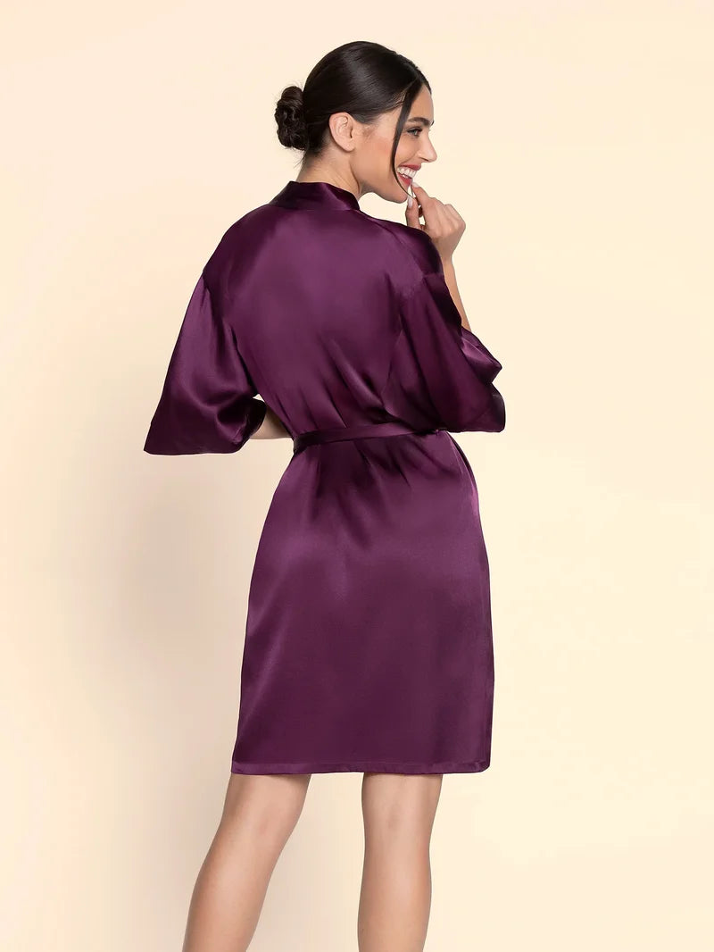 Lise Charmel - Elegance Artist Mid-Length Negligee Gown Orchidee Artist