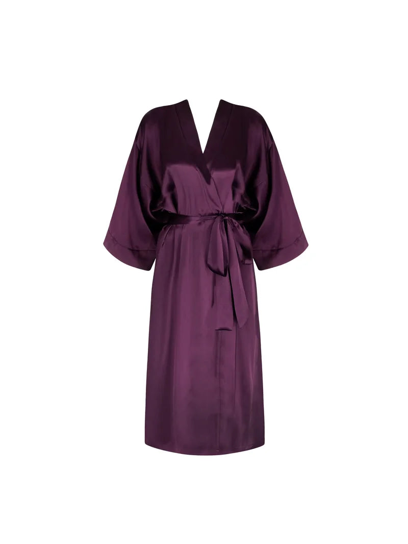 Lise Charmel - Elegance Artist Mid-Length Negligee Gown Orchidee Artist