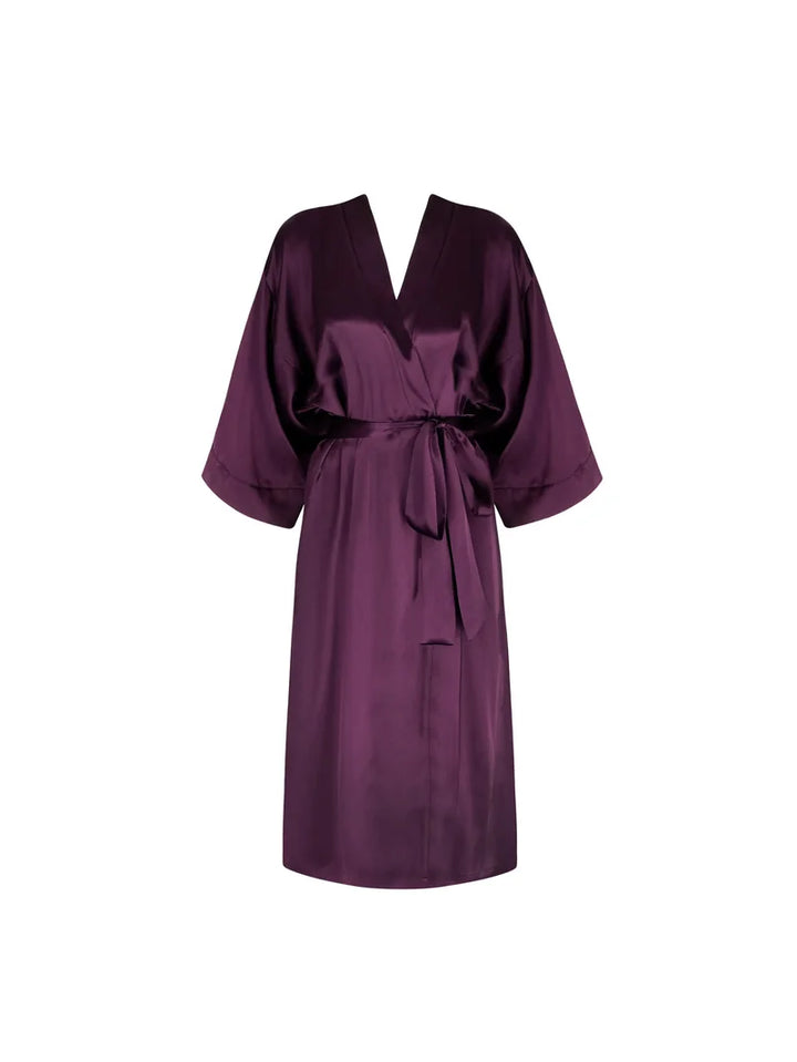 Lise Charmel - Elegance Artist Mid-Length Negligee Gown Orchidee Artist