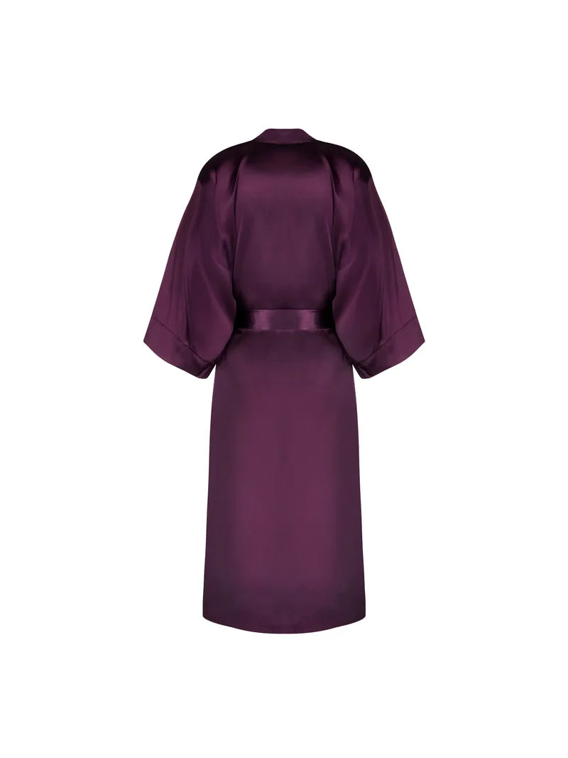 Lise Charmel - Elegance Artist Mid-Length Negligee Gown Orchidee Artist