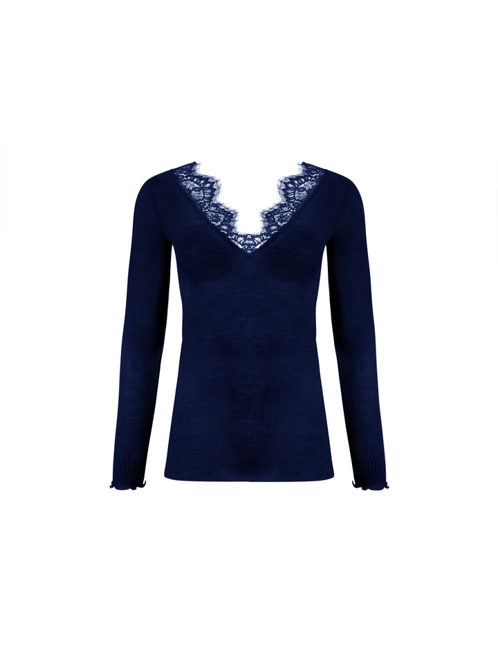 Lise Charmel - Plaisir Caresse Long Sleeve Top Pierre Bleue