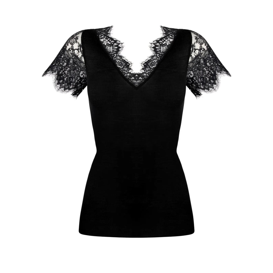 Lise Charmel - Plaisir Caresse Short Sleeved Top Noir