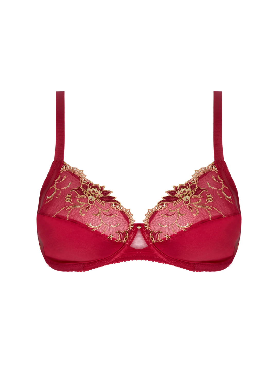 Lise Charmel - Eblouissante Icone 3 Parts Full Cup Bra Or Rubis