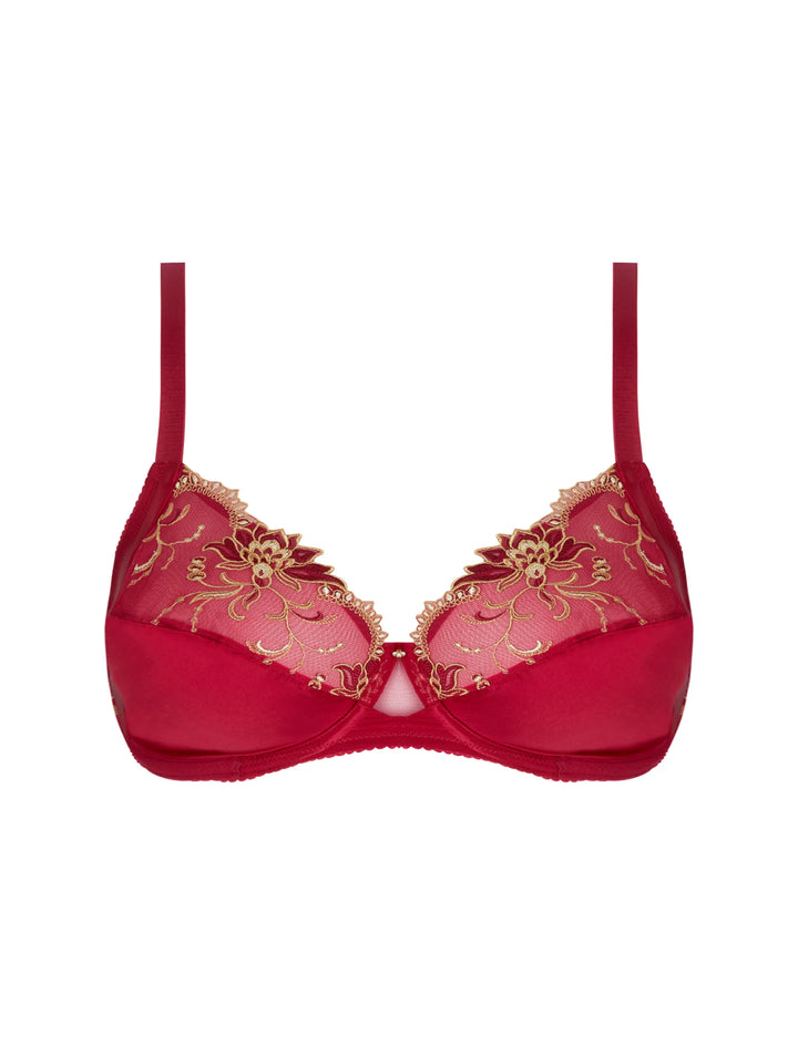 Lise Charmel - Eblouissante Icone 3 Parts Full Cup Bra Or Rubis