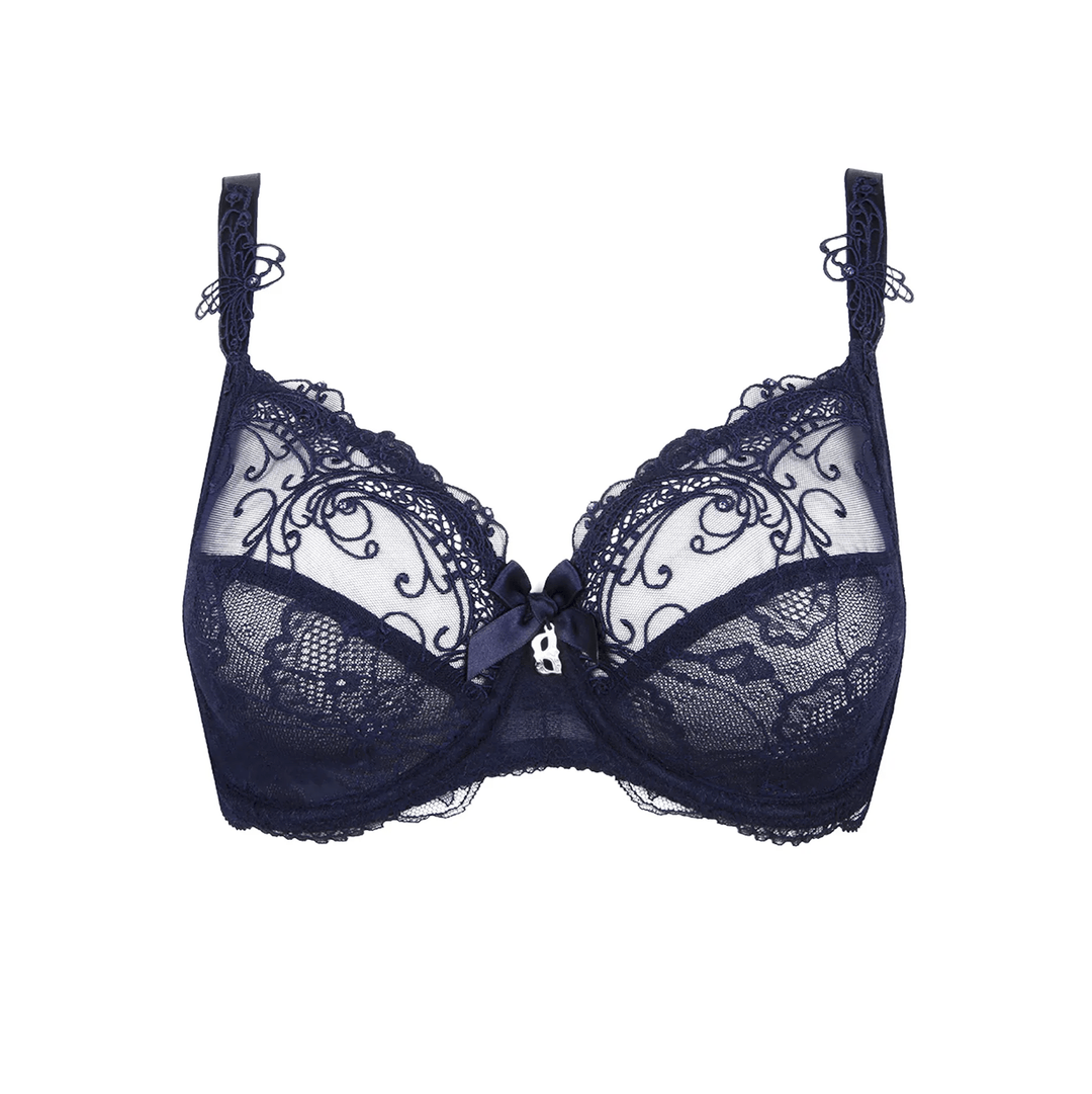 Lise Charmel - Soir De Venise 3 Parts Full Cup Bra Bleu Venise