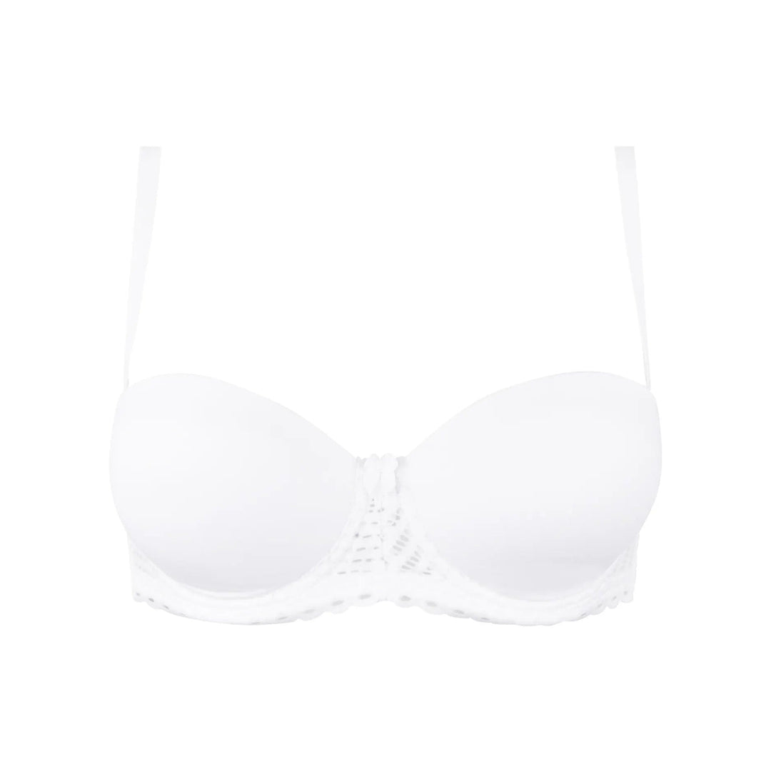 Antigel By Lise Charmel - Tressage Graphic Strapless Tressage Blanc