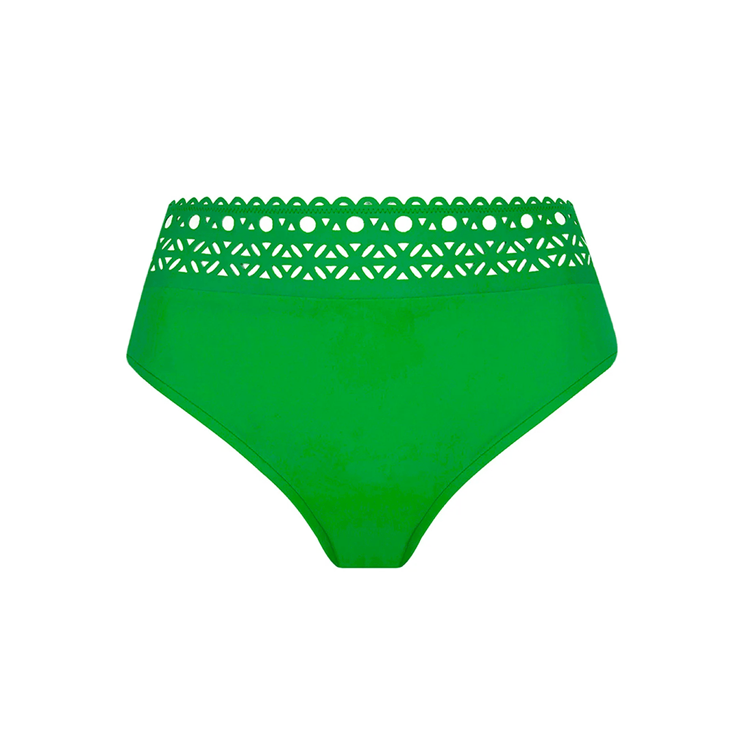 Lise Charmel Swimwear - Ajourage Couture High Waist Bikini Bottom Anis Ajourage