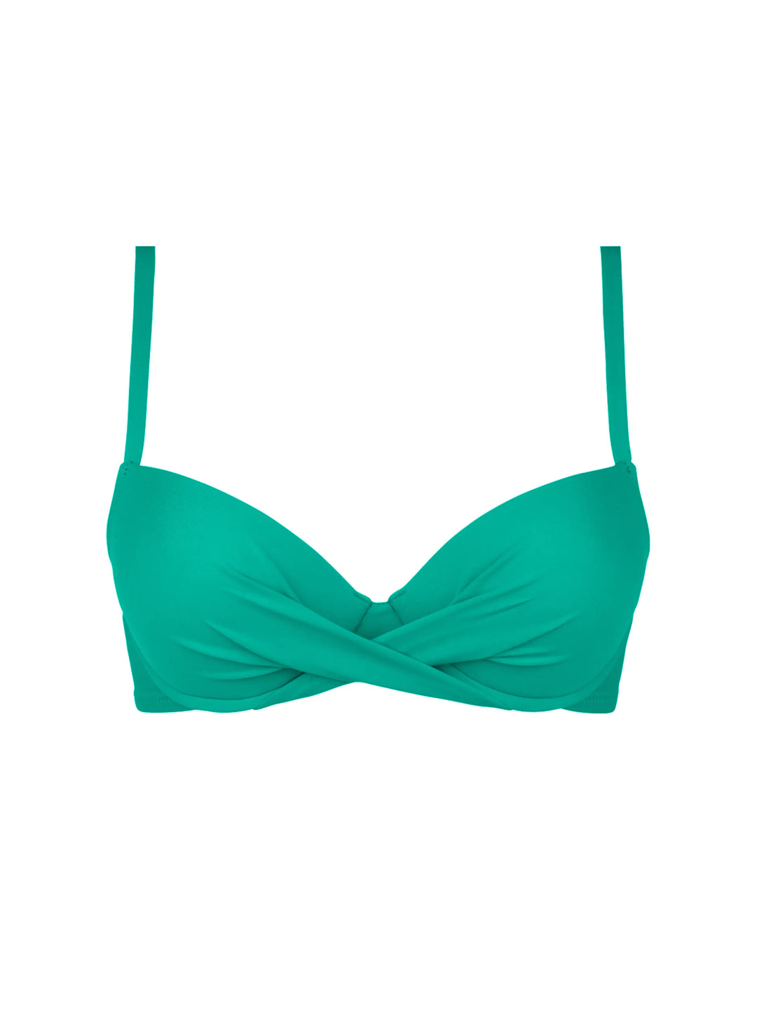 Antigel Swimwear By Lise Charmel - La Chiquissima Padded Bikini Top Mer Emeraude