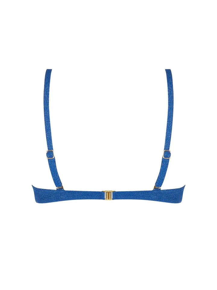 Antigel Swimwear by Lise Charmel - La Fashion Sirene Padded Bikini Top Bleu Sirene