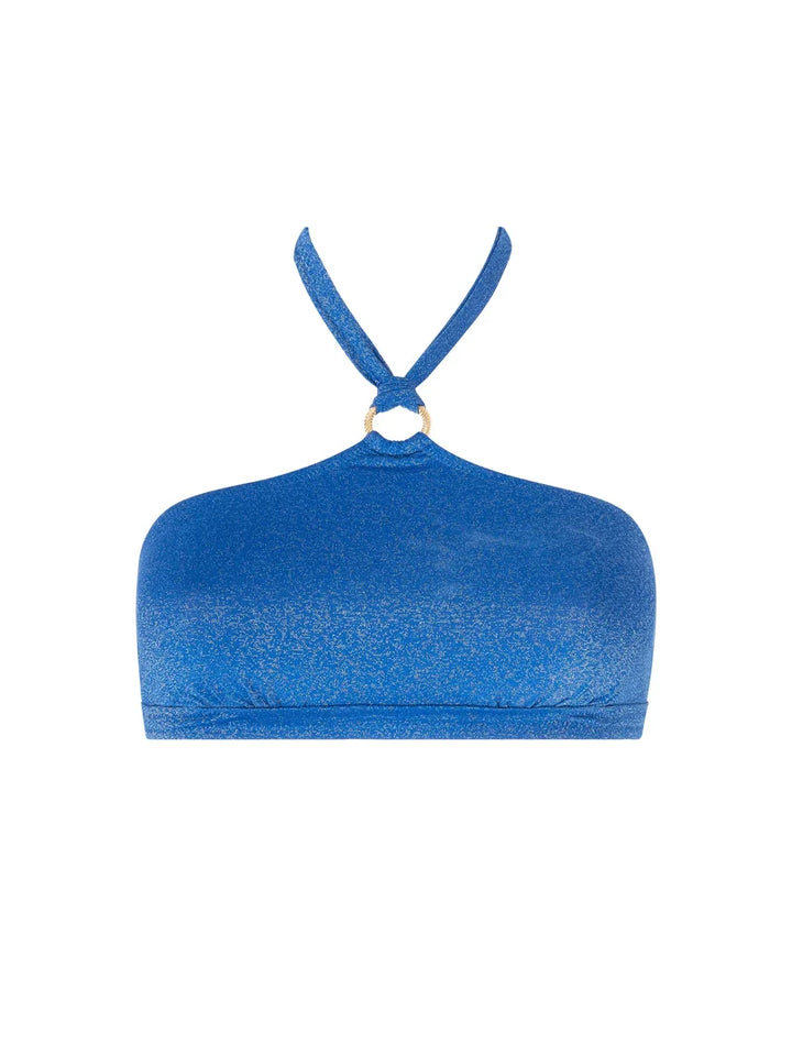 Antigel Swimwear by Lise Charmel - La Fashion Sirene Soft Bandeau Bikini Top Bleu Sirene