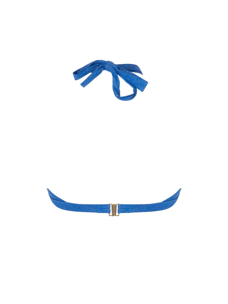 Antigel Swimwear by Lise Charmel - La Fashion Sirene Soft Bandeau Bikini Top Bleu Sirene