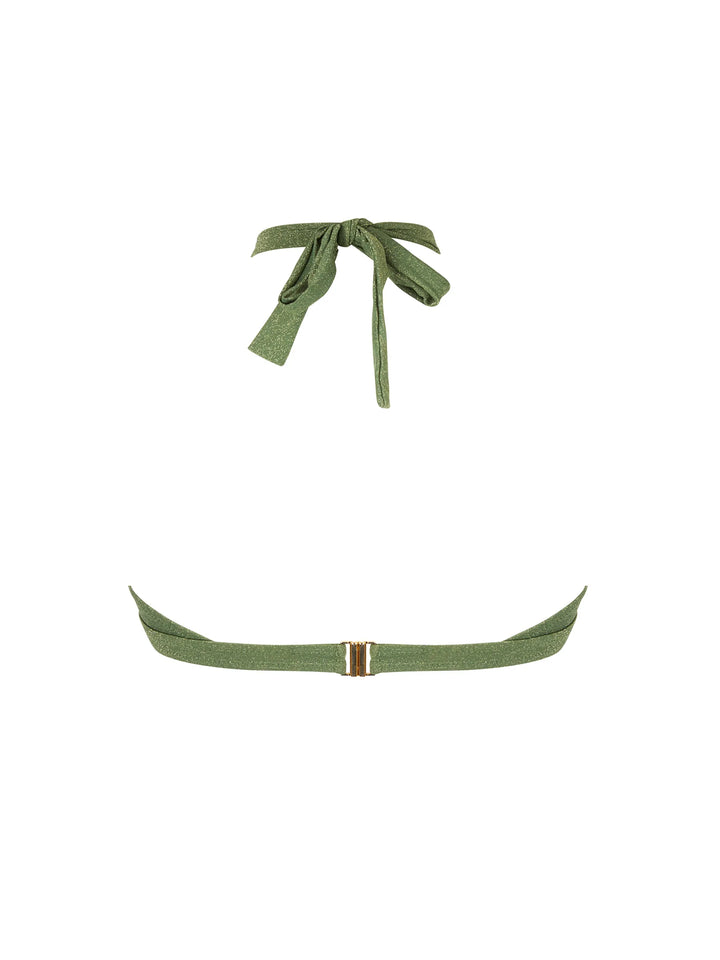 Antigel Swimwear by Lise Charmel - La Fashion Sirene Soft Bandeau Bikini Top Vert Sirene