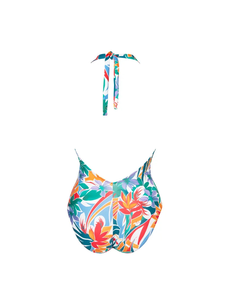 Antigel Swimwear By Lise Charmel - La Flaneuse Naked Back Swimsuit Papiers Découpés