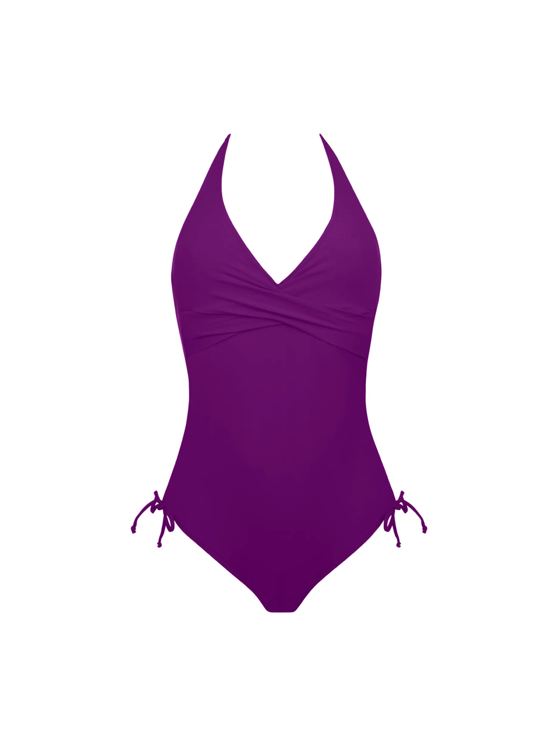 Antigel Swimwear By Lise Charmel - La Chiquissima Soft Padded Triangle Bikini With Ties Marine