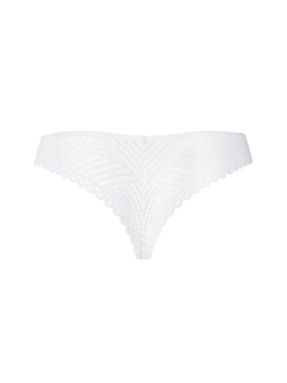 Antigel By Lise Charmel - Tressage Graphic Thong Tressage Blanc