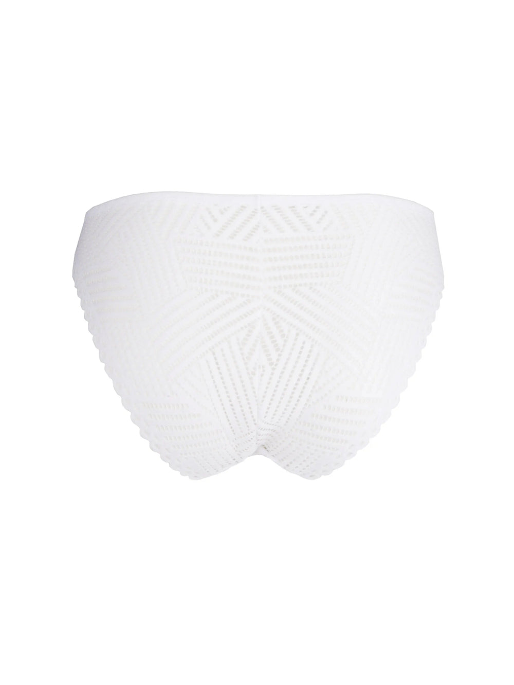 Antigel By Lise Charmel - Tressage Graphic Low Waist Brief Tressage Blanc