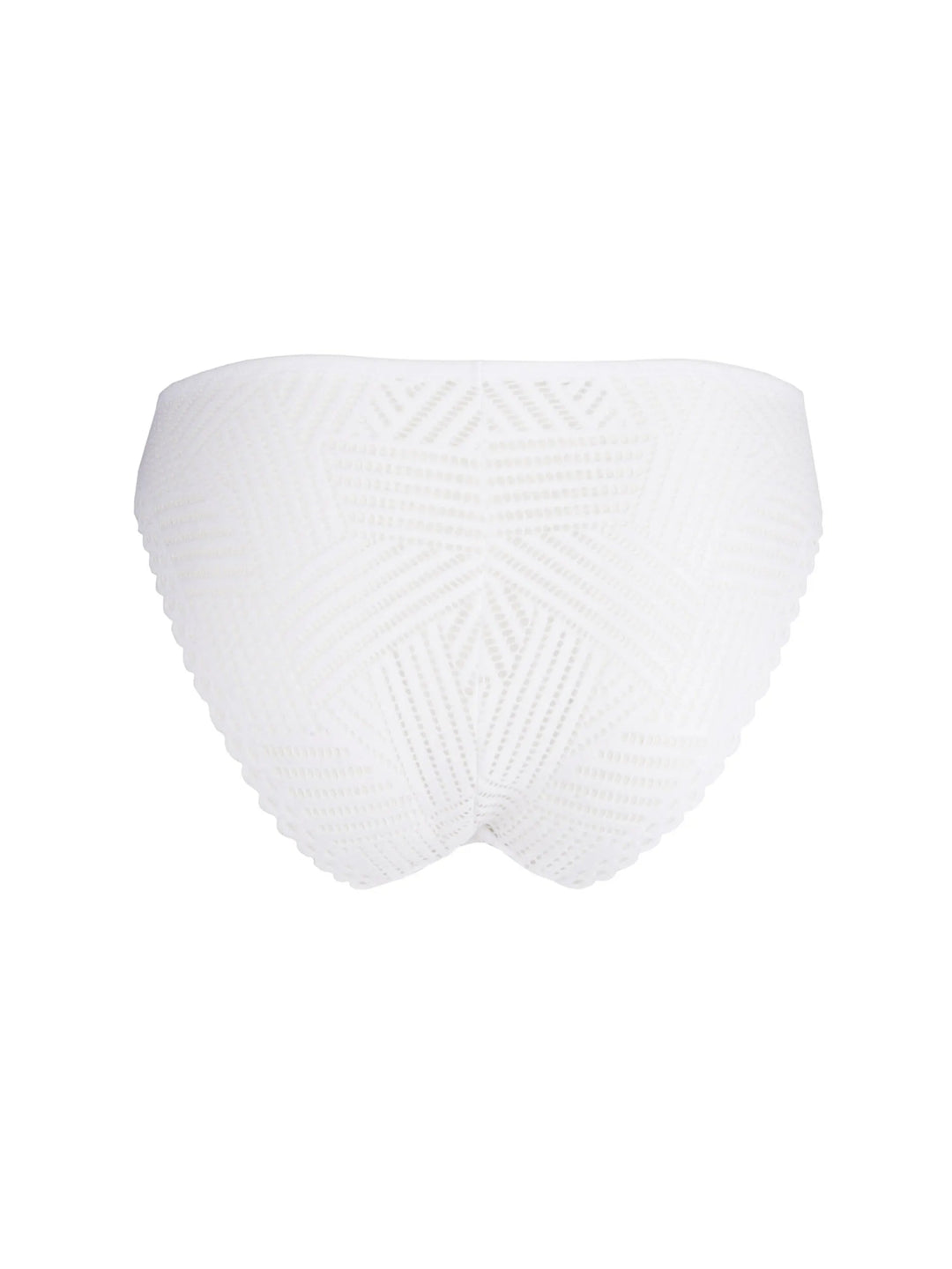 Antigel By Lise Charmel - Tressage Graphic Low Waist Brief Tressage Blanc