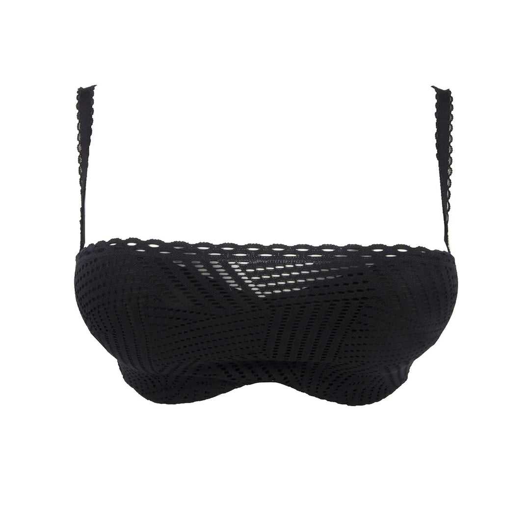 Antigel By Lise Charmel - Tressage Graphic Multi-Way Strapless Tressage Noir