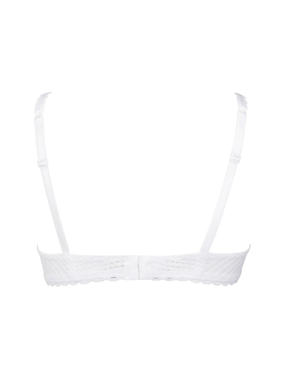 Antigel By Lise Charmel - Tressage Graphic Non-Wired Triangle Bra Tressage Blanc