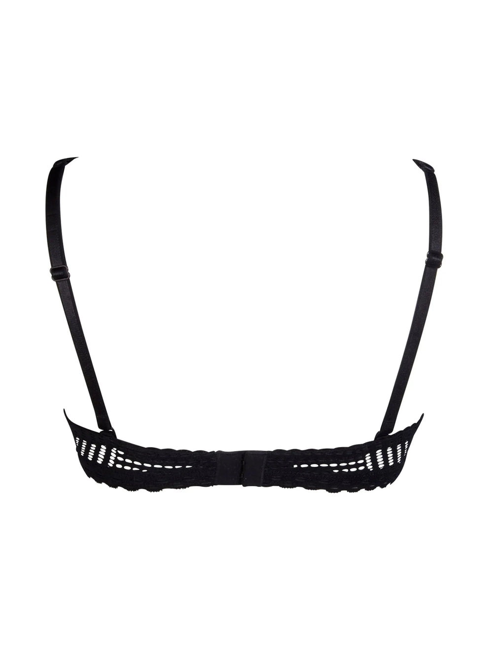 Antigel By Lise Charmel - Tressage Graphic Strapless Bandeau Bra Tressage Noir